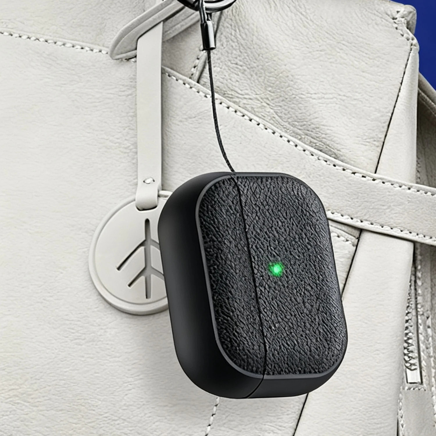 Funda protectora de cuero de lujo para auriculares Airpods Pro 3, Protector de auriculares inalámbricos con Bluetooth, carcasa a prueba de golpes - imagen 3