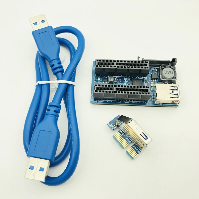 Adaptador USB 3,0 para tarjeta de vídeo, elevador de componentes de PC, PCIE, PCI-E, PCI Express, novedad - imagen 2
