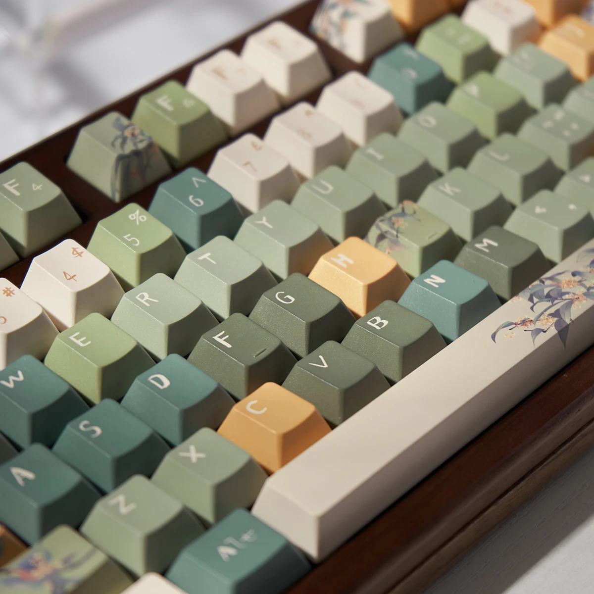 Teclas PBT Cherry URE perfil DYE-SUB personalidad teclas originales para teclados mecánicos MX 60/64/84/98/108 - imagen 5