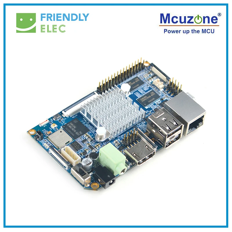 NanoPC-T2,FriendlyELEC WiFi integrado y bluetooth Quad Core Cortex-A9 Placa de desarrollo S5P4418 Tarjeta Computadora 100x60 cm - imagen 4
