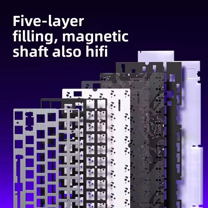 Nuevo AULA HERO 84HE 8K INSTOCK interruptor magnético teclado para juegos e-sport teclado mecánico RGB personalizado accesorios de juego ergonómicos - imagen 4