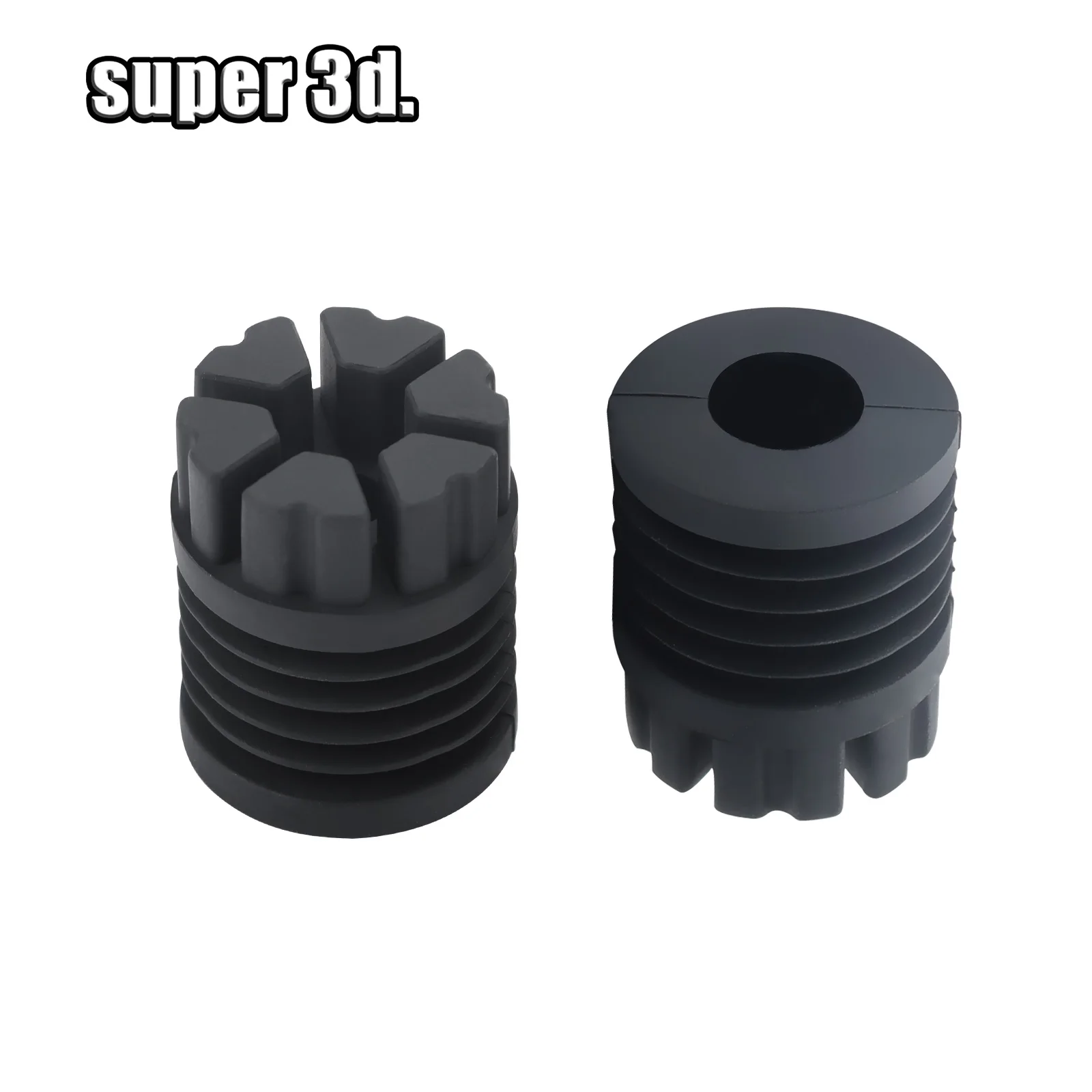 Bambu Lab P1P P1S pies antivibración antideslizante antigolpes a prueba de polvo almohadilla de pie de silicona bambú Bambulabs X1/X1C piezas de impresora 3D - imagen 2