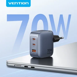 Cargador USB-C GaN Ventie PD para iPhone y MacBook compatible