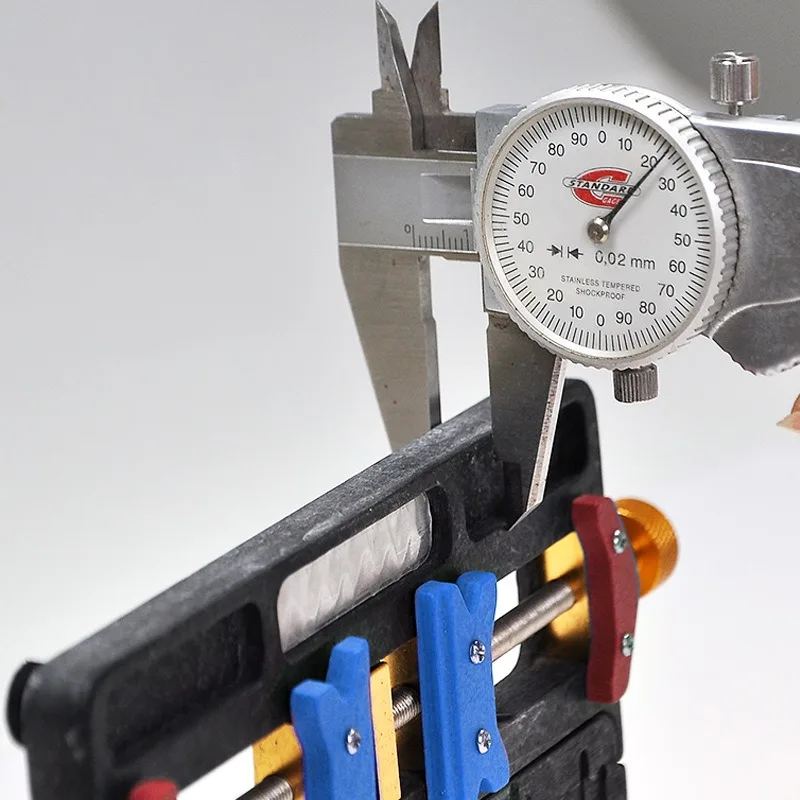 Herramienta de reparación de soldadura de teléfono móvil TE-073, placa base, soporte PCB, accesorio de plantilla con ubicación IC para reparación de placa base IP - imagen 5