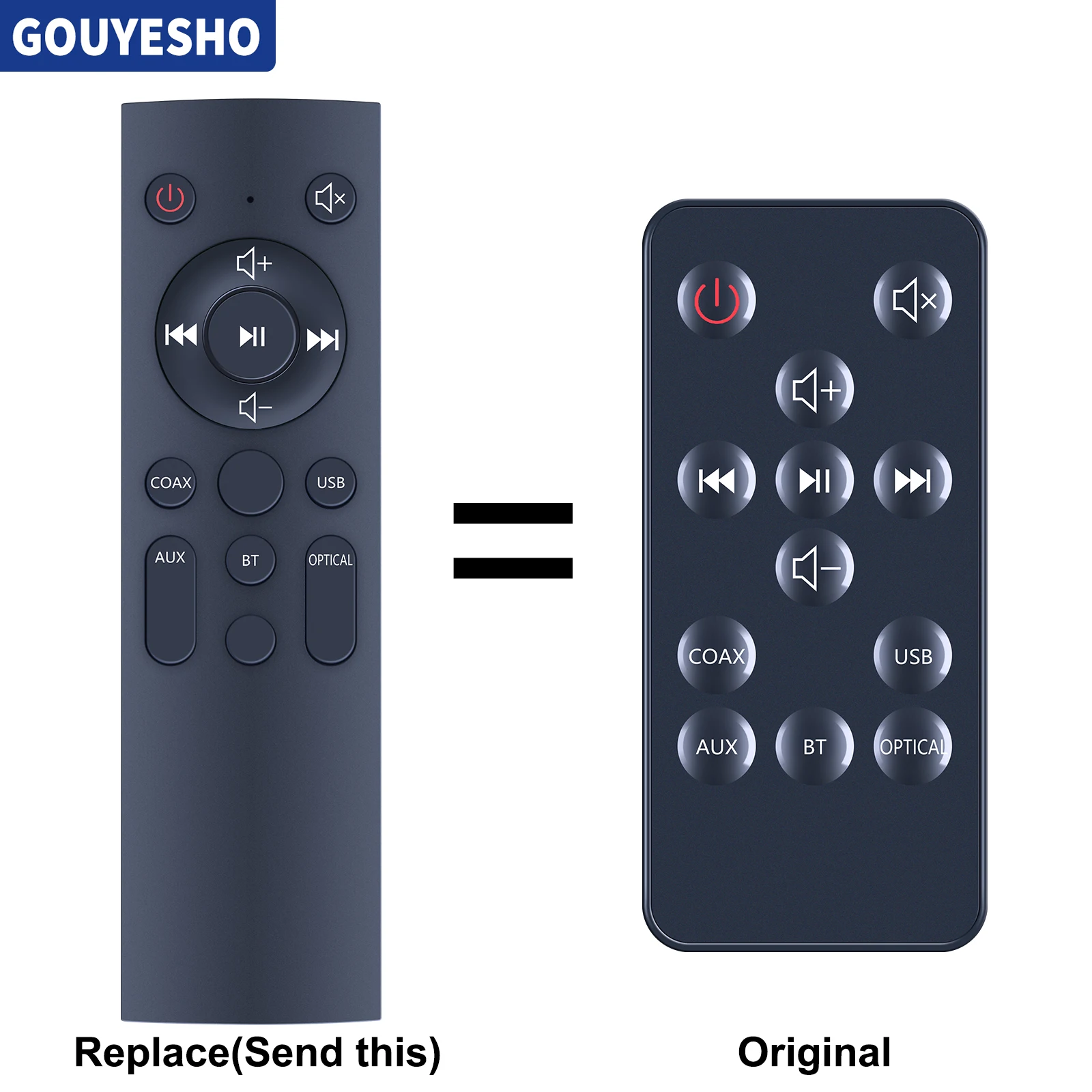 Nuevo Control remoto para Element ESB2018 2,0 BT barra de sonido barra de sonido sistema de altavoces