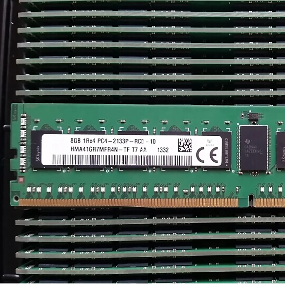 2 uds HMA41GR7MFR4N-TF RAM para SK Hynix 8GB DDR4 2133MHz ECC REG 1RX4 PC4-2133P memoria de servidor - imagen 3
