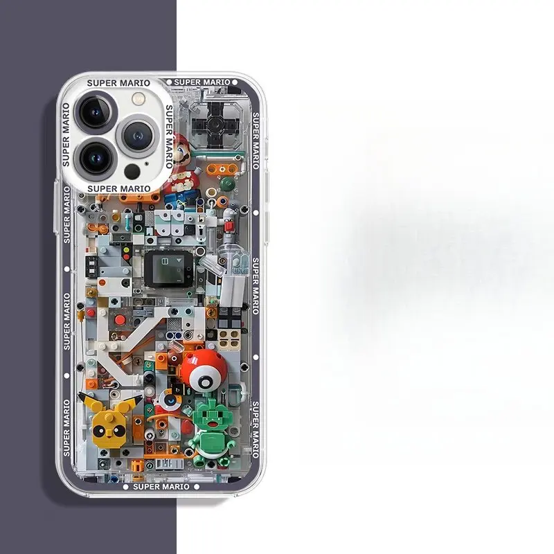 Funda de teléfono con estampado de maquinaria de moda para Samsung Galaxy S25 S24 S22 S23 Plus Note 20 Ultra 5G S21 S20 S24 FE, funda de TPU - imagen 5