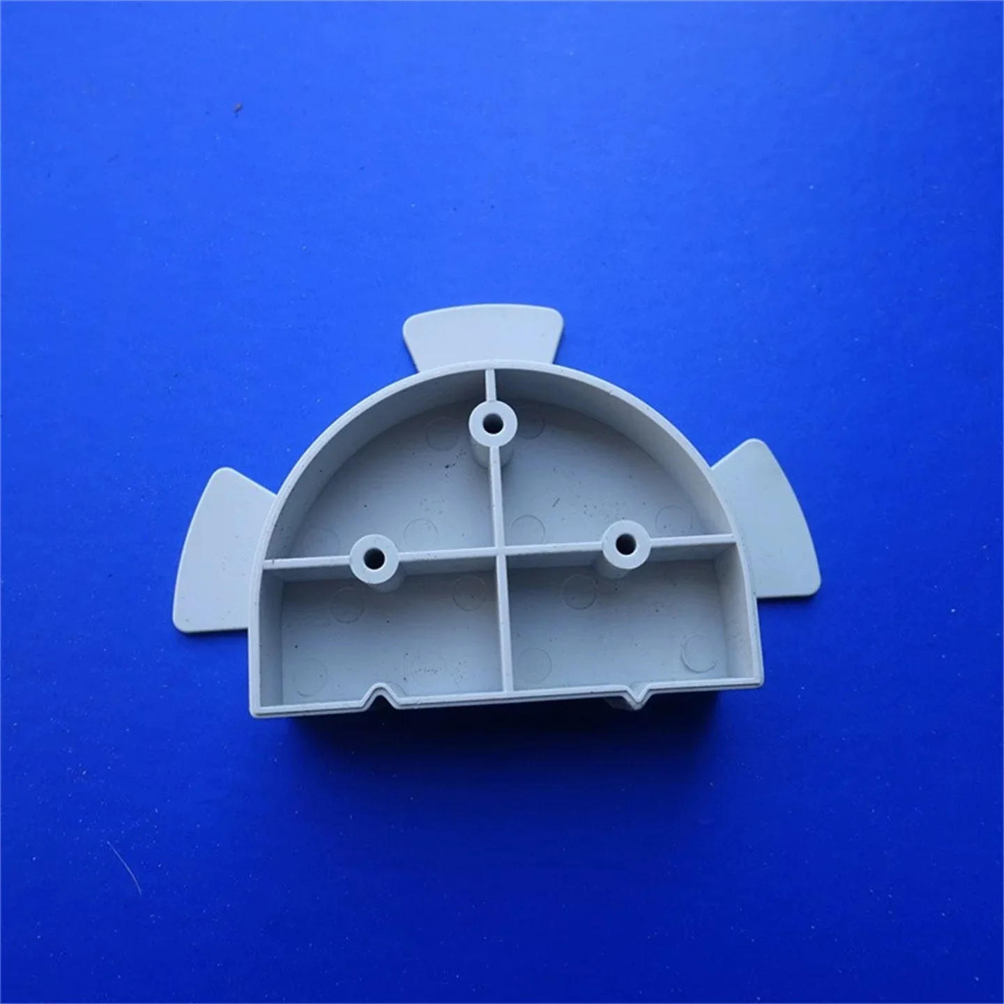 Carrete semicircular de 30mm de alta fibra gestión de cables tres hojas 1U bandeja lateral de empalme 120x78x30mm ABS Cable tirando ELINK 20 piezas - imagen 4