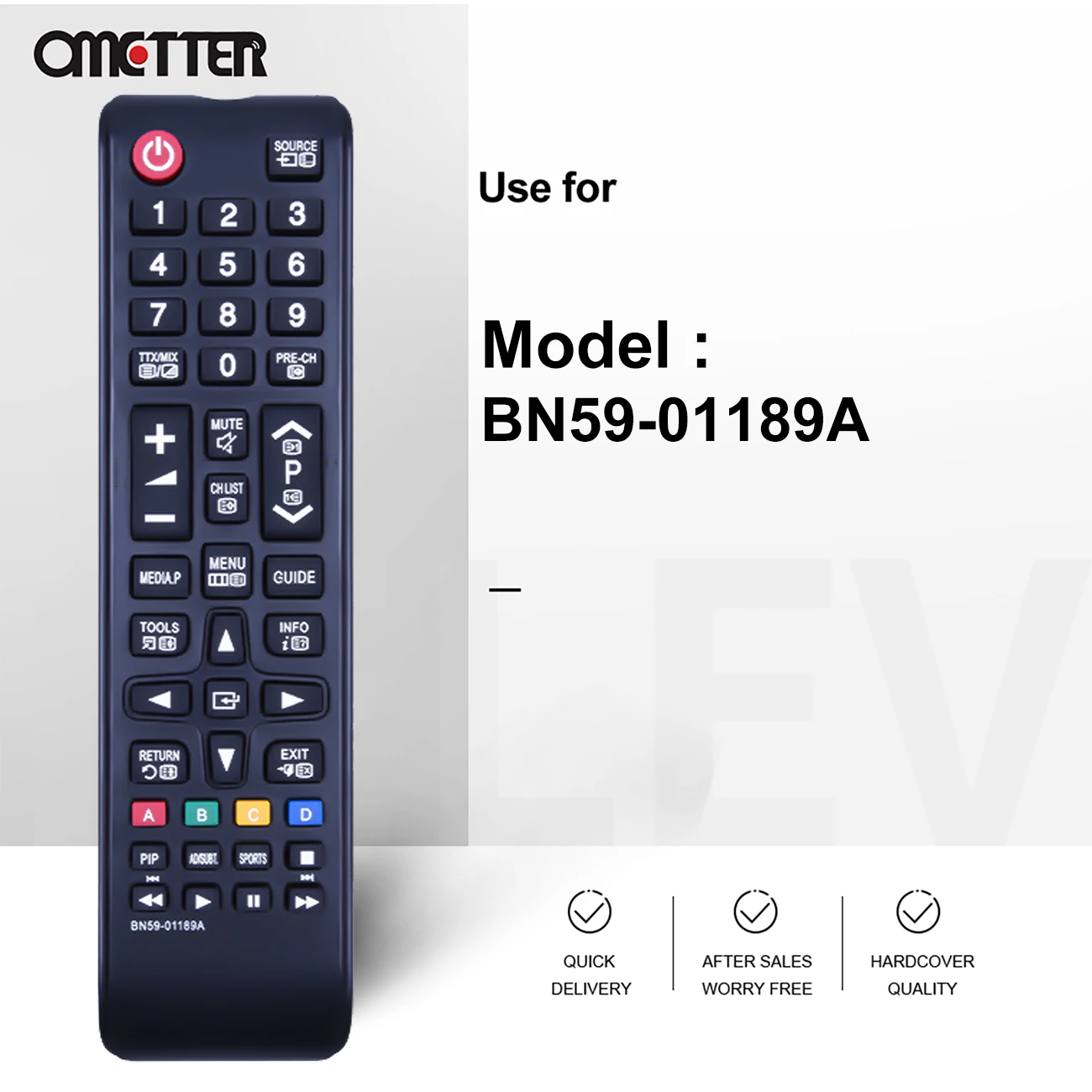 Nuevo BN59-01189A para Samsung TV Control remoto BN 5901189 Un T22E390 L22D390EW L24D390EW Fernbedienung - imagen 3