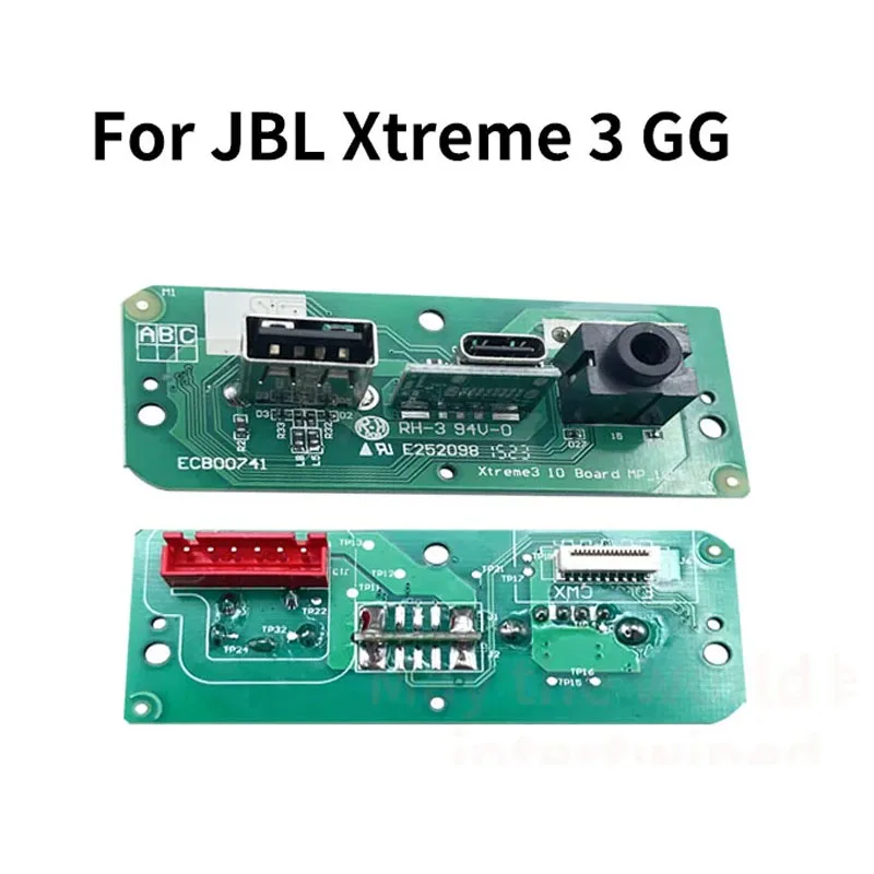 JBL Xtreme3 USB 2,0 conector de placa de alimentación de audio JBL Xtreme 3 GG ND Altavoz Bluetooth puerto de carga Micro USB toma de batería - imagen 2