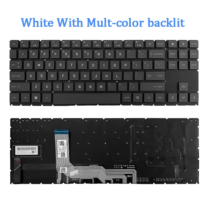 Nuevo teclado de ordenador portátil para HP OMEN 6 PRO 15-EN 16-C 16-N TPN-Q238 Q281 Q267 - imagen 5