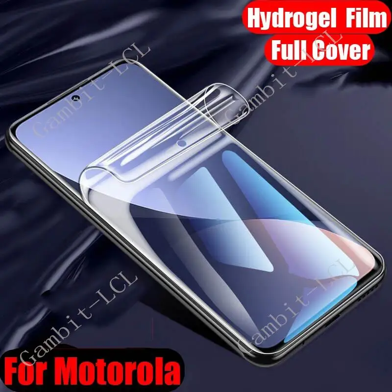 Cubierta protectora de pantalla, película de hidrogel para Motorola Edge + 2020, X40, X30 Pro, S30, Edge 40, Neo 30, Ultra Fusion, Edge40 - imagen 2