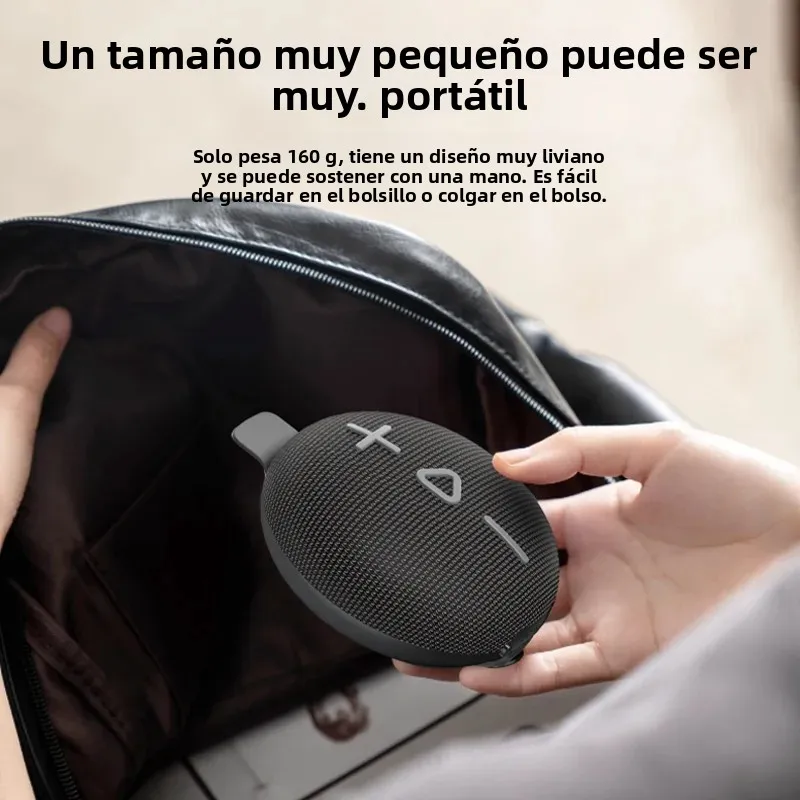 EBS-315 8w Mini altavoz portátil Bluetooth 5,4 tela Simple malla impermeable ipx5 1500mah caminar al aire libre ciclismo viajar - imagen 4