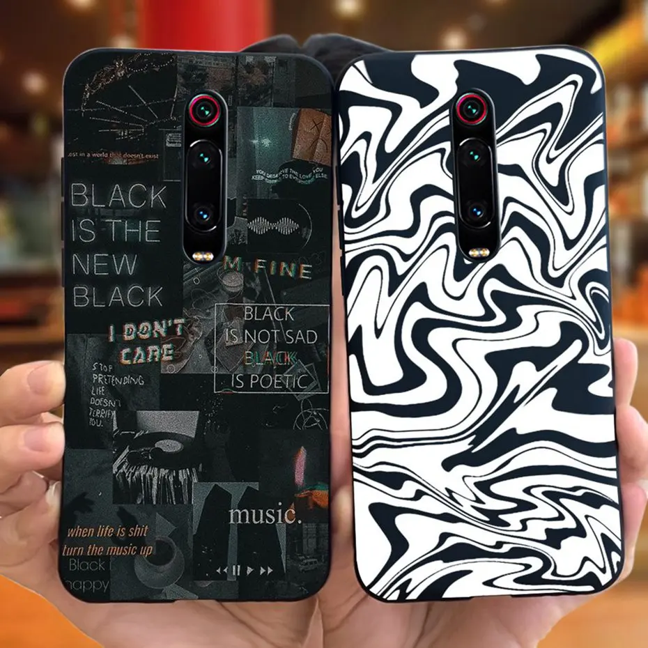 Funda de teléfono para Xiaomi Mi 9T Pro Mi9T, fundas de silicona suave y fresca a prueba de golpes para Xiaomi Mi 9T 9 T Pro Jelly TPU - imagen 4