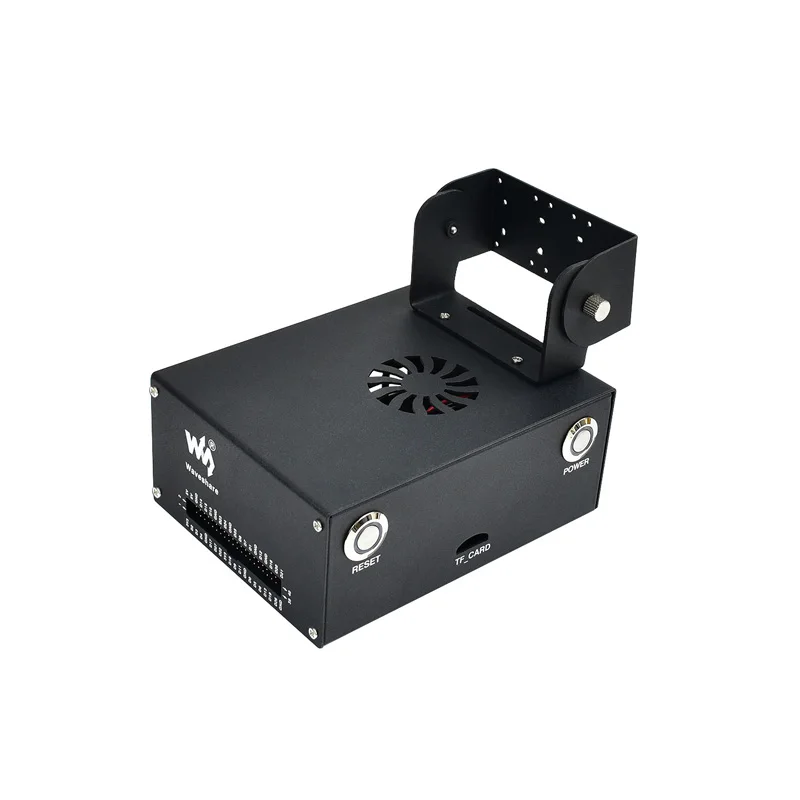 Jetson Nano Caja metálica (C) Soporte para cámara Diseño de ventilador interno para kit de desarrollador Jetson Nano - imagen 2