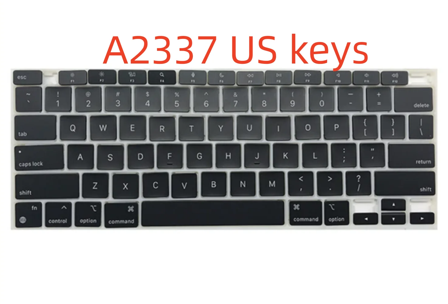 Teclas estándar de EE. UU. Para reparación de teclado de Macbook Air Pro Retina, A2337, A2338, A2289, A2251, A2141, A2442, A2485, 13 ", 14", 16" - imagen 4
