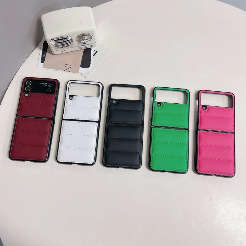 Chaquetas de plumón con cojín de aire para mantener el calor, funda Magsafe para Samsung Galaxy Z Filp 3 4 5 6 Fold 3 4 5 6, funda plegable de TPU a prueba de golpes - imagen 2