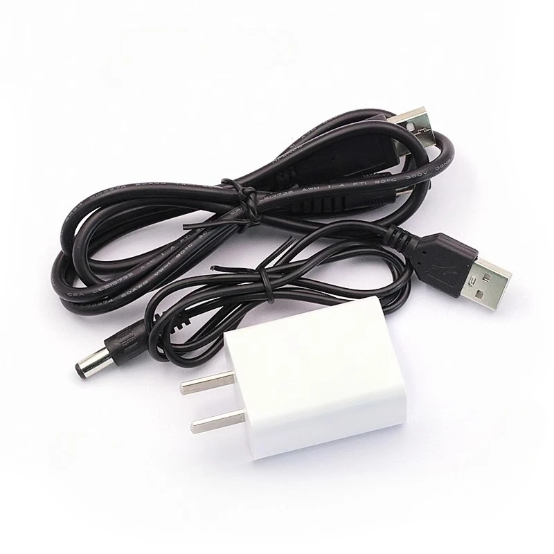 1PCS USB Power Conversion Cable 0.7M/1M USB To DC 5.5 * 2.1mm Power Cable DC5.5 2.5 DC Data Cable 5V1A~5V2A - imagen 3
