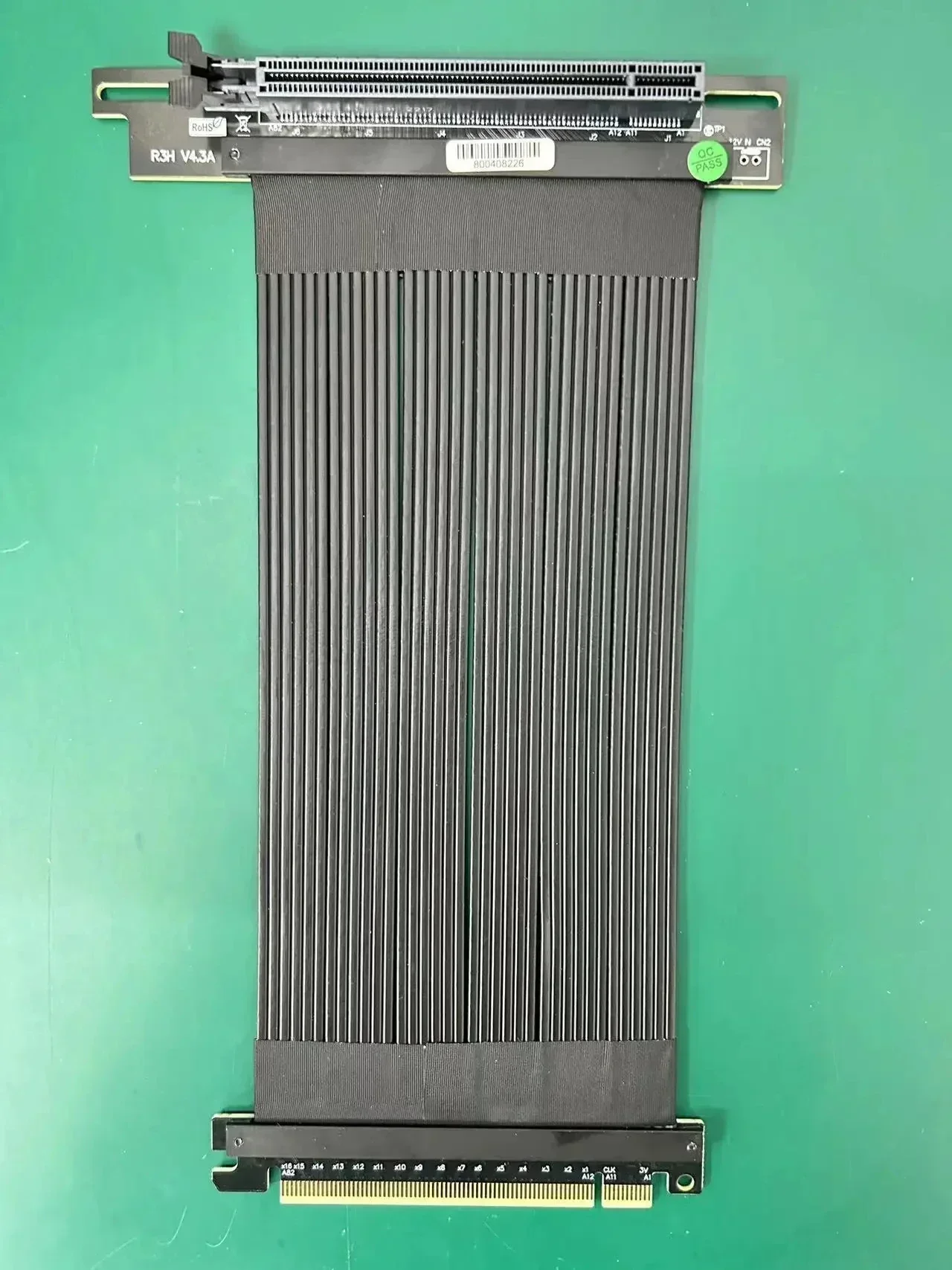 ADT-Link PCIe de alta velocidad 4,0 x16 a x16 Cable elevador PCIe 4,0 GPU plateado para juegos para tarjeta de vídeo ATX RTX 3090 montaje Vertical - imagen 5