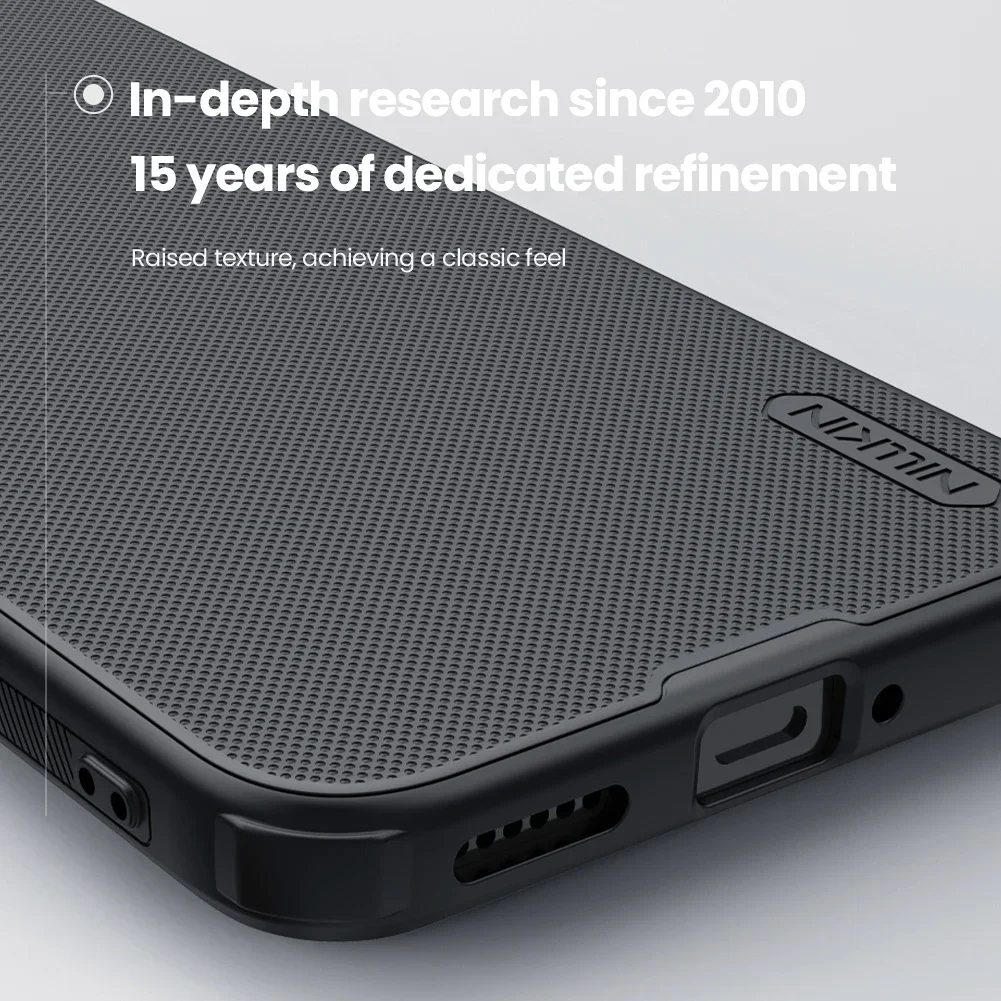 Nillkin para Xiaomi Poco F7 5G Funda magnética Super Frosted Shield Pro Magsafe Funda de borde suave Fundas - imagen 5