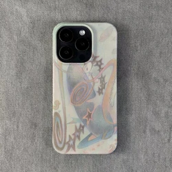 Funda para iPhone 16/15/14/13/12/11 Pro Max – Graffiti HD Brillante
