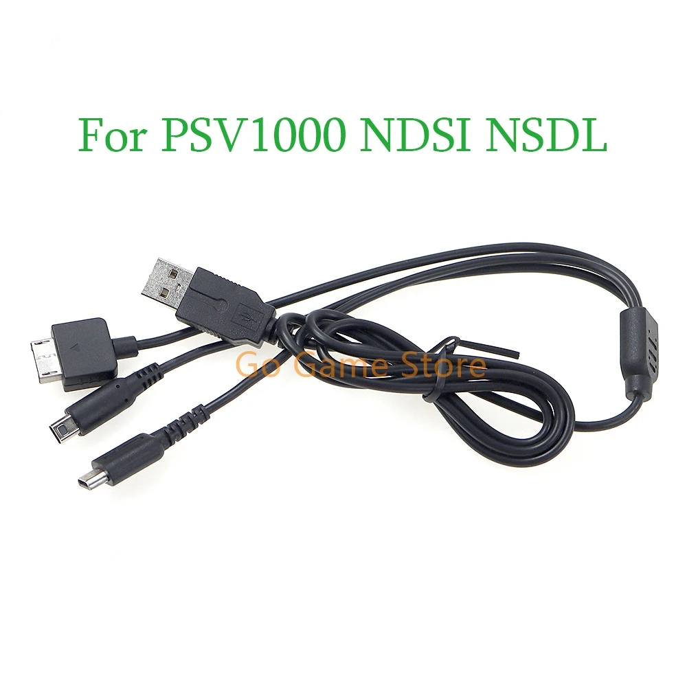 1 unidad para Nintendo NDSL / NDS NDSI XL 3DS / PSV1000 3 en 1 cables de carga del cargador USB - imagen 3