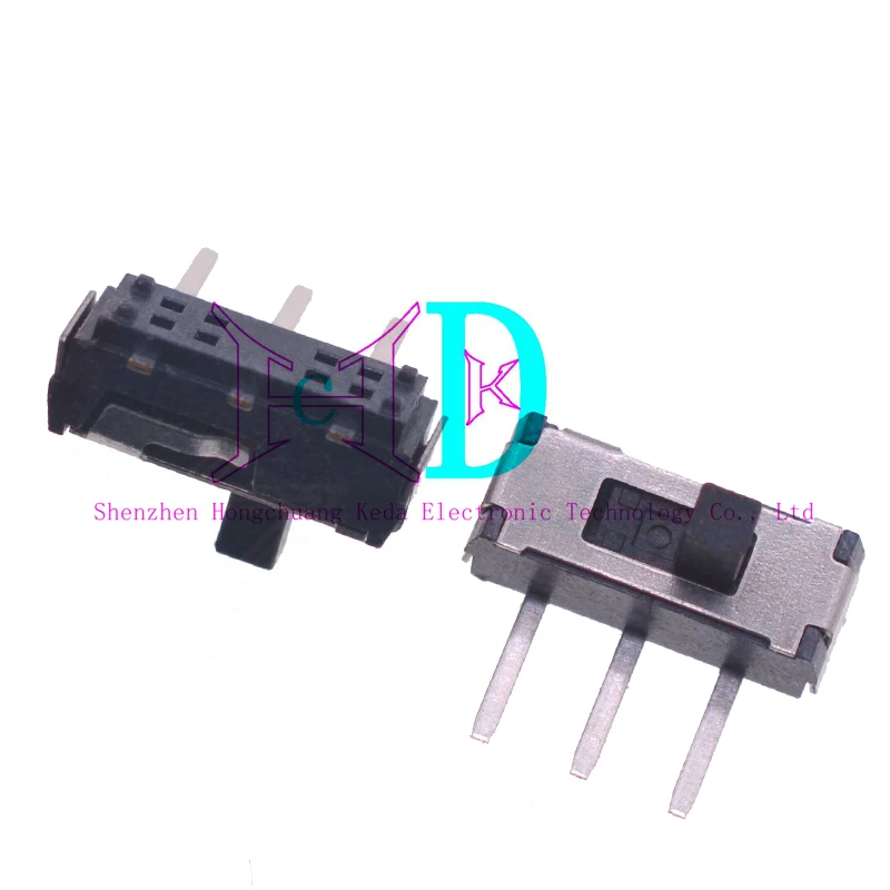 Interruptor de palanca de 3 pies, 10 piezas, 2ª marcha, MSK12D19, horizontal, de una sola cara, mango de 3 pies, altura 1,5-4H, enchufe lateral, apertura deslizante pequeña - imagen 3