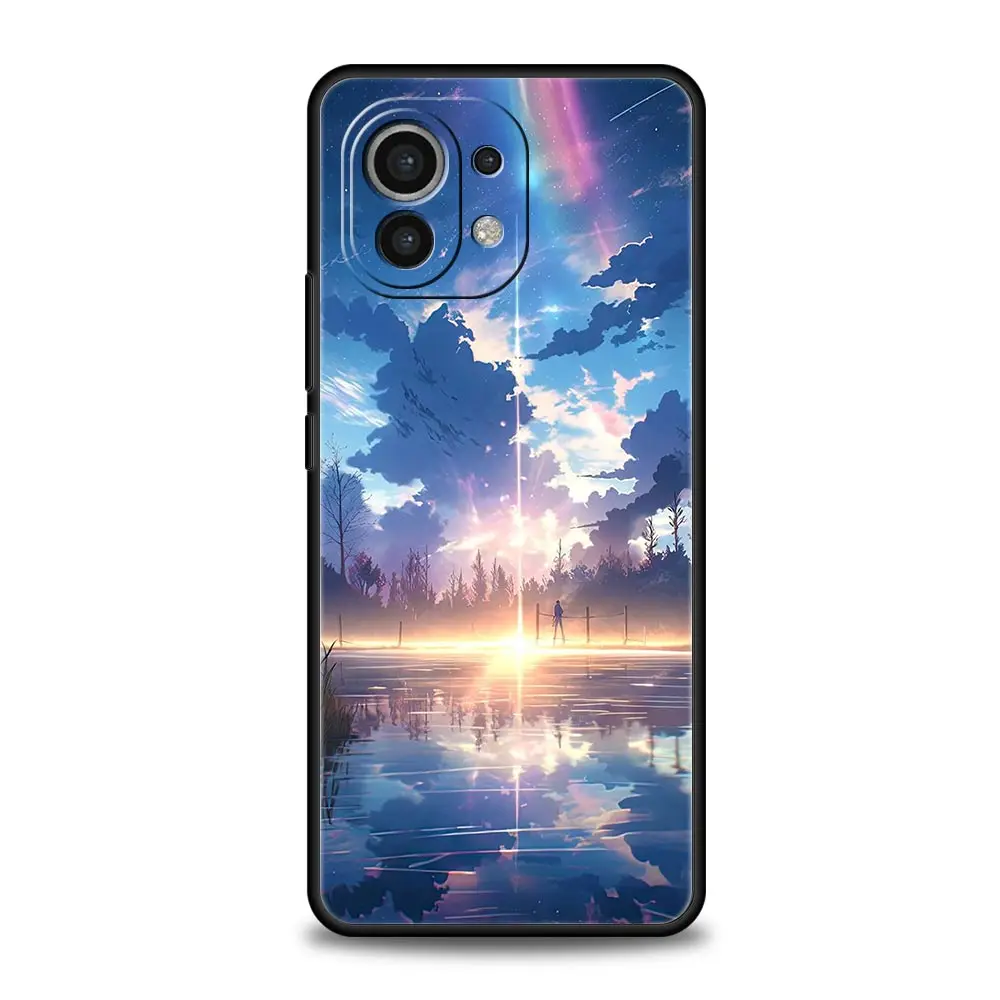 Funda de teléfono para Xiaomi Mi 15 14 14T 13T 12T Pro 12 13 11 Lite 5G 11T X6 X5 Pro funda suave de TPU cielo de dibujos animados - imagen 2