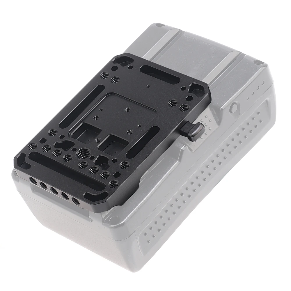 Placa de batería de montaje en V, placa de batería de montaje en V para fuente de alimentación, divisor de fuente de alimentación, cámaras DSLR, videocámaras - imagen 5