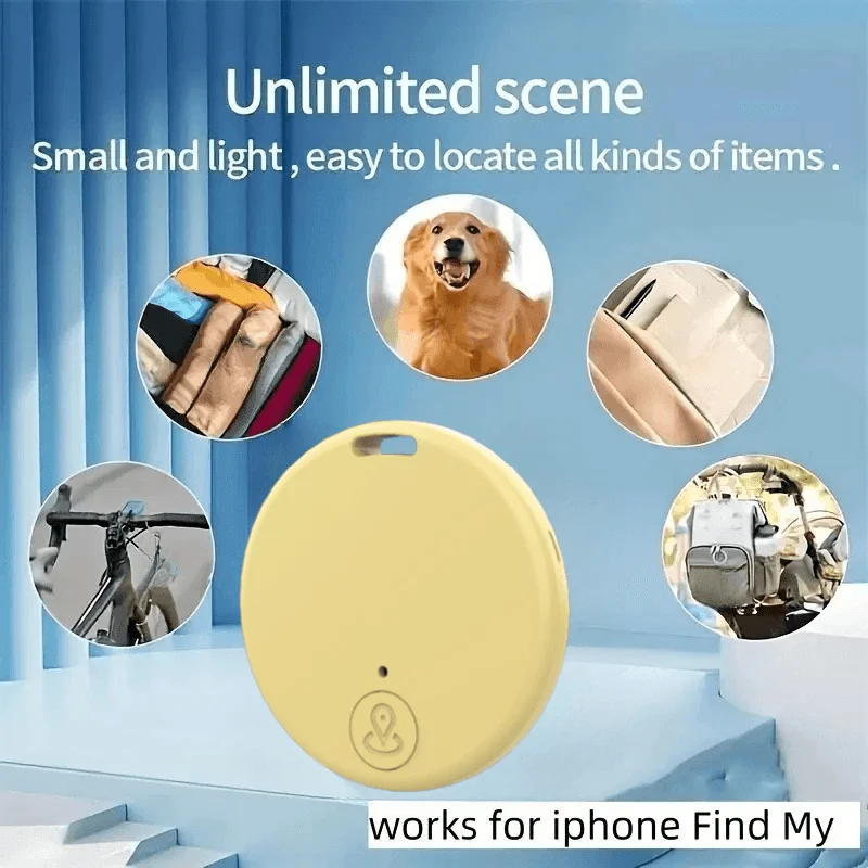 Rastreador de ubicación de dispositivo inteligente, rastreador mini GPS, utilizado para localizar carteras móviles, llaveros, perros de compañía, gatos y alarma antipérdida - imagen 4