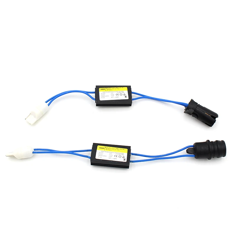 2 uds LED decodificador cancelador de advertencia 501 T10 W5W NO Canbus OCB resistencia de carga de Error DC 12V