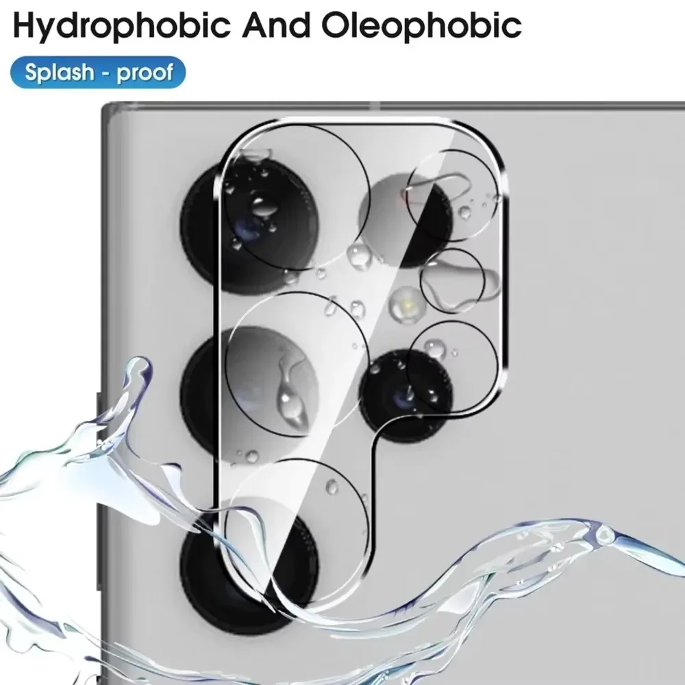 Protector de lente de cámara 3D para Samsung Galaxy S25 Ultra Plus S25Ultra, cubierta completa trasera, accesorios de protección de vidrio templado para cámara - imagen 3