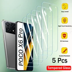 Protector de Pantalla Xiaomi POCO X6/F5/X5 Pro de Vidrio Templado