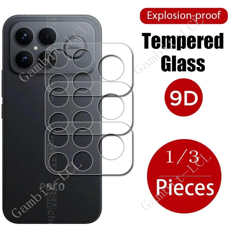 Lente de cámara para Xiaomi POCO F8 vidrio Ultra templado en POCOF8Ultra RedmiK90 Redmi K90 Pro Max película protectora de pantalla trasera