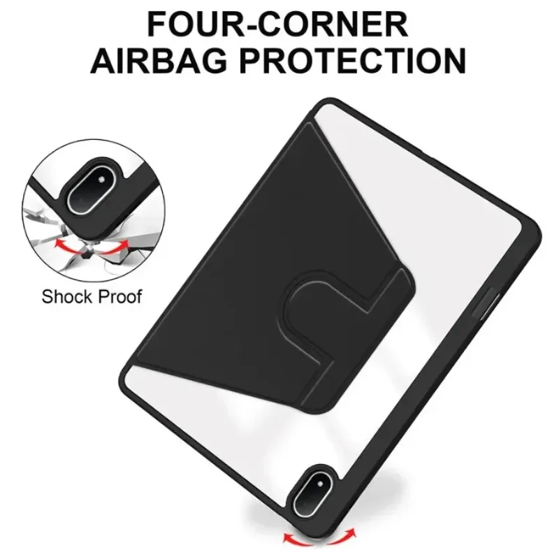 360 ° Funda con rotación para OnePlus Pad 3, 13,2 pulgadas con portalápices, Funda trasera acrílica para OnePlus Pad 3 OPPO Pad 4 Pro - imagen 5