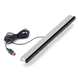 Barra sensora para Wii y Wii U con cable infrarrojo