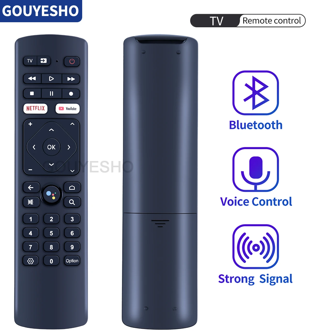 Nuevo Control remoto por voz de repuesto para Elsys Streaming Box 4K ETRI02 B13-B - imagen 4