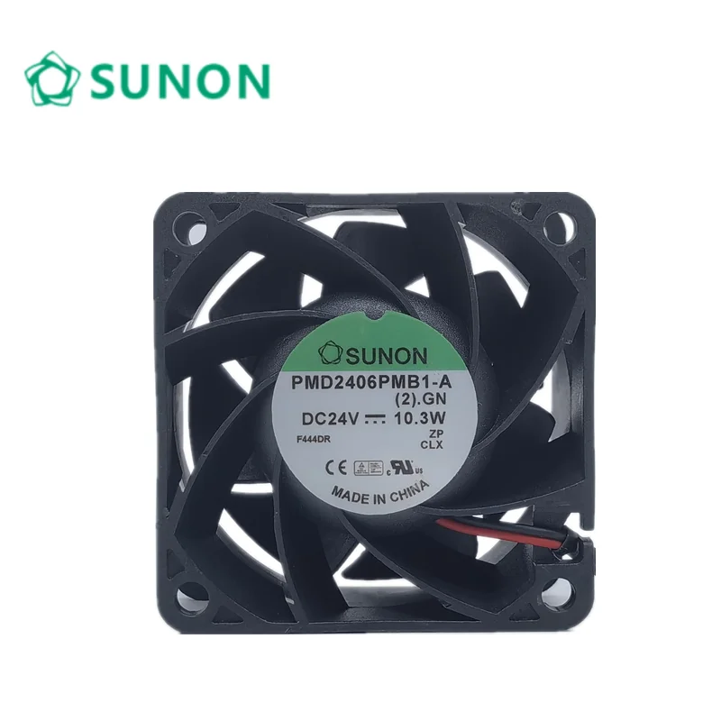 Sunon-ventilador de refrigeración de gran volumen de aire, PMD2406PMB1-A, 24V, 10,3 w, 6038, 6cm, tipo bola, nuevo