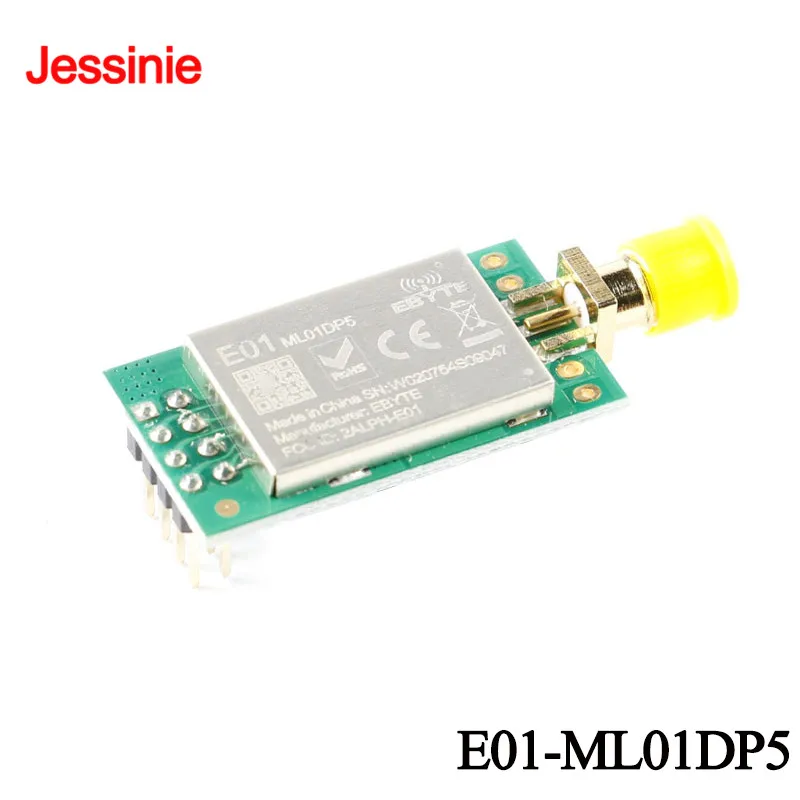 E01-2G4M27D E01-ML01DP5 nRF24L01P nRF24L01 PA LNA largo alcance 2,4 GHz SPI DIP IoT Wifi módulo inalámbrico Cable Pin - imagen 3