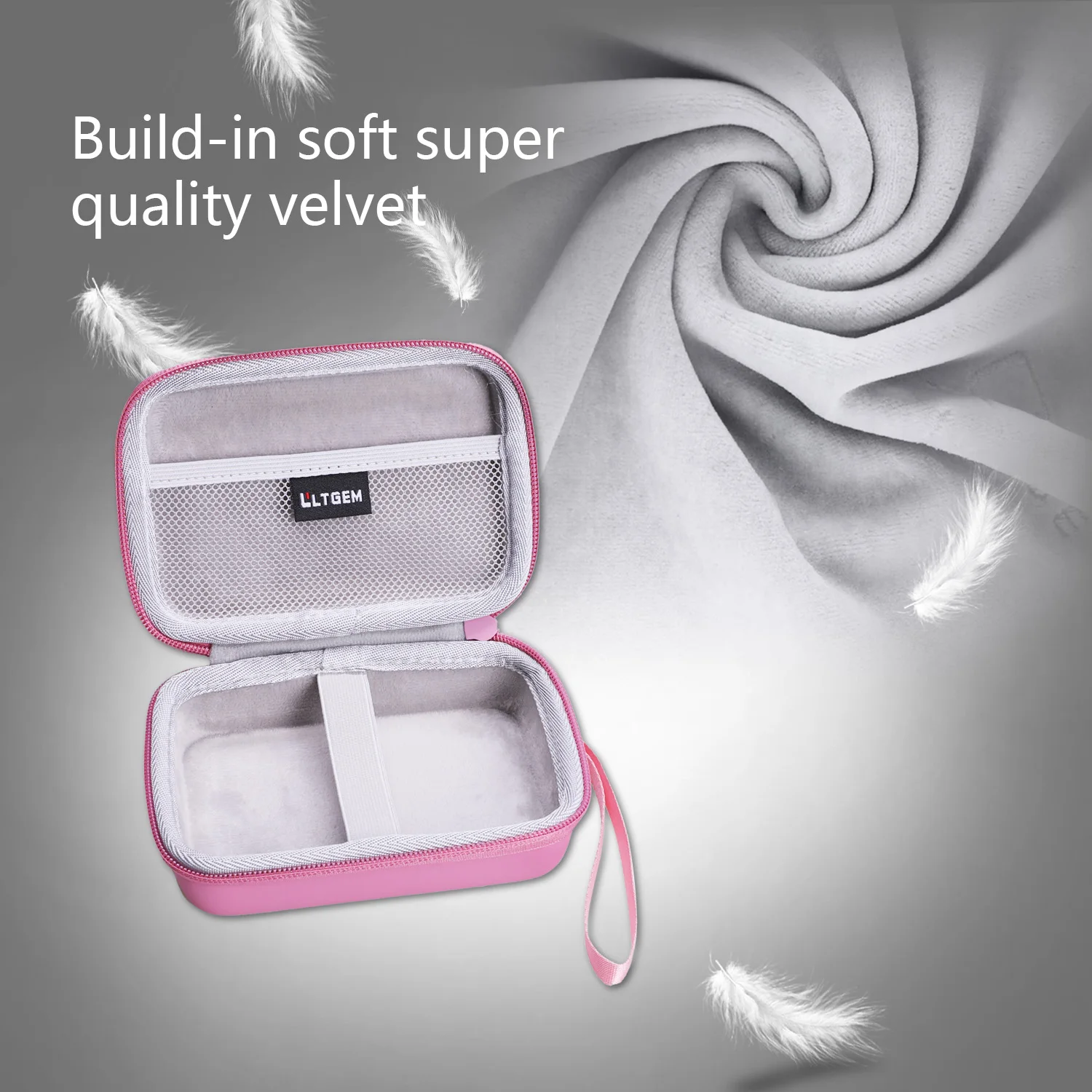 LTGEM Estuche rígido de EVA para impresora de teléfono inteligente Fujifilm Instax Mini Link, bolsa de almacenamiento de transporte de viaje - imagen 5