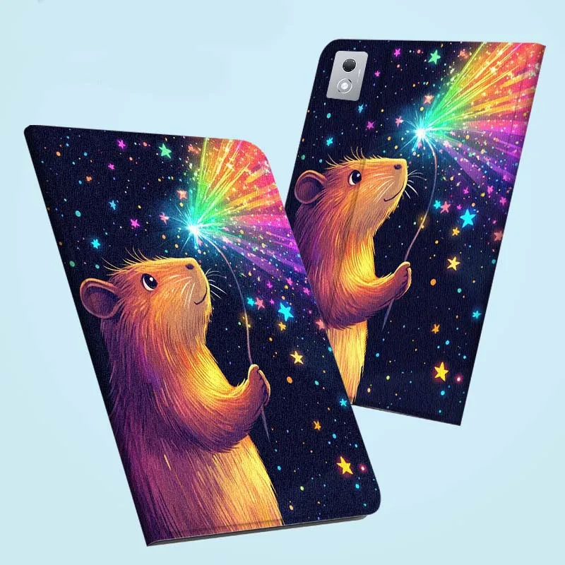 Funda para tableta Cat Carbon Art Sunset para Xiaoxin Lenovo Pad Tab K10 K11 M10 P12 P11 Pro GT Gen2 Plus Legion Y700 Y900 12,1 - imagen 4