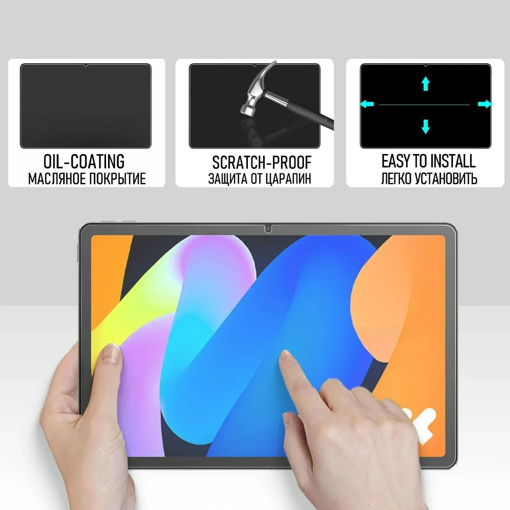 Protector de pantalla de vidrio templado para Lenovo Xiaoxin Pad 2025, película protectora para tableta 9H de 11 pulgadas, 2 uds. - imagen 3