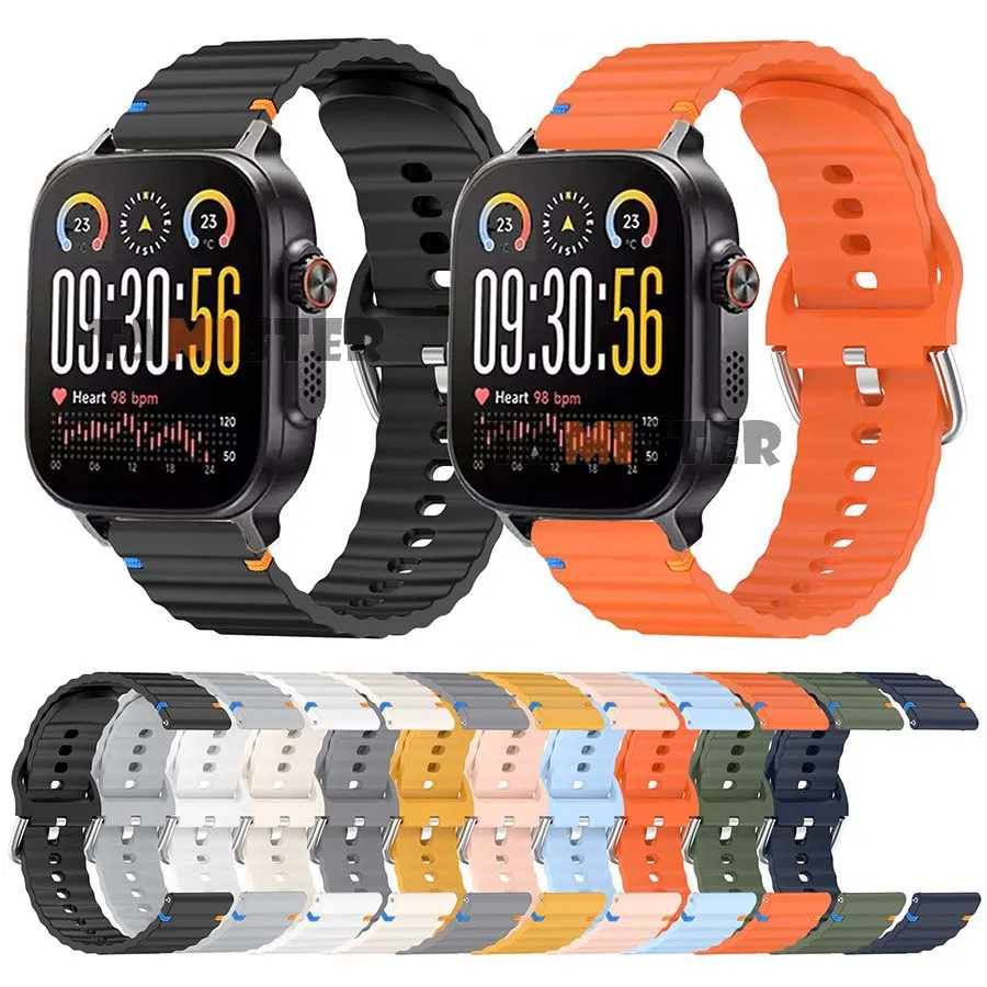 Correa de silicona para Realme Watch 5 3 S Pro, pulsera para OnePlus Watch 3 2 2R OPPO Watch S X2 4 Pro, correa de reloj inteligente