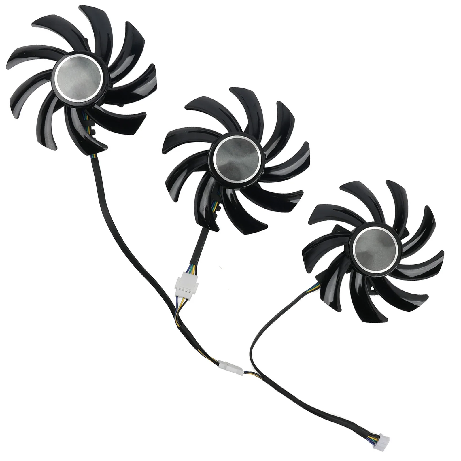 Ventilador de tarjeta de vídeo para Sapphire Radeon R9 290X tri-x OC R9 390 390X 8GB NITRO 85MM FDC10H12S9-C, ventilador de repuesto para tarjeta gráfica - imagen 2