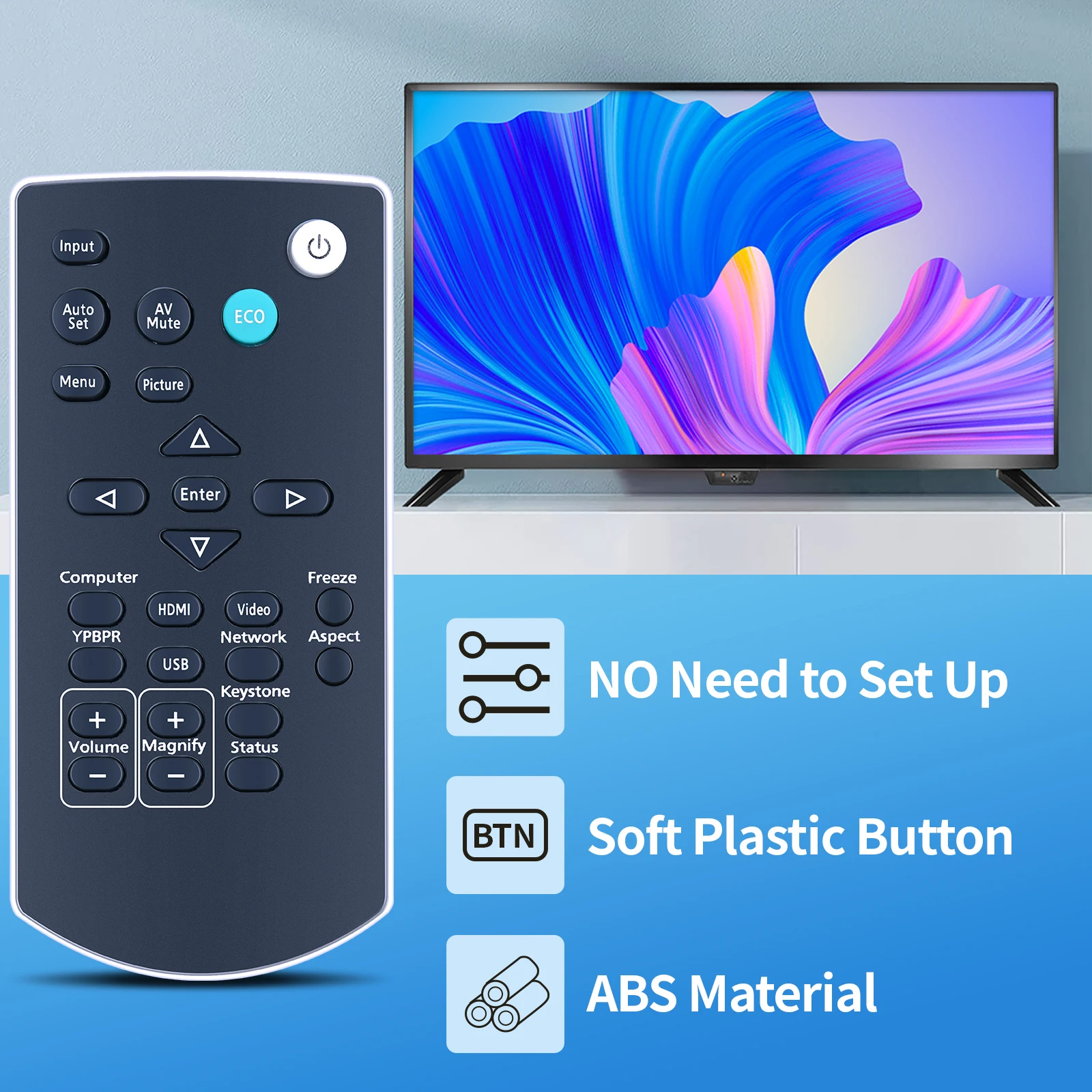 Nuevo Control remoto para Ricoh PJ YX2000 PJ YX2100 PJ YX2200 PJ YX2300 PJ YX2400 - imagen 3