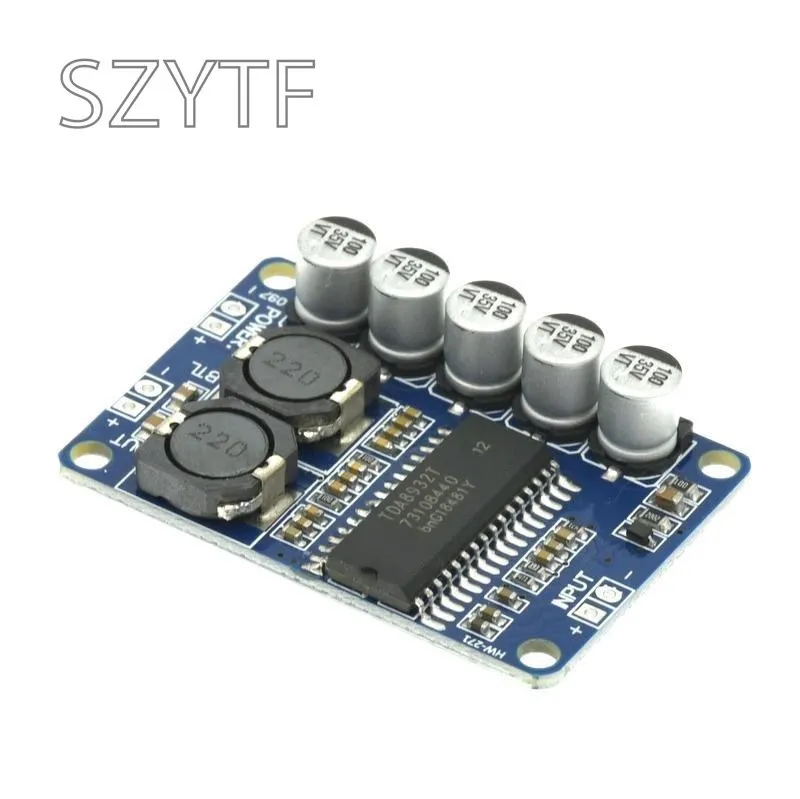 Módulo de placa de amplificador de potencia Digital, módulo de amplificador Mono de 35W, alta potencia TDA8932, bajo consumo de energía - imagen 5