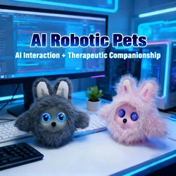 Mascota Robot IA con ChatGPT – Interacción Táctil Asistente de Vida