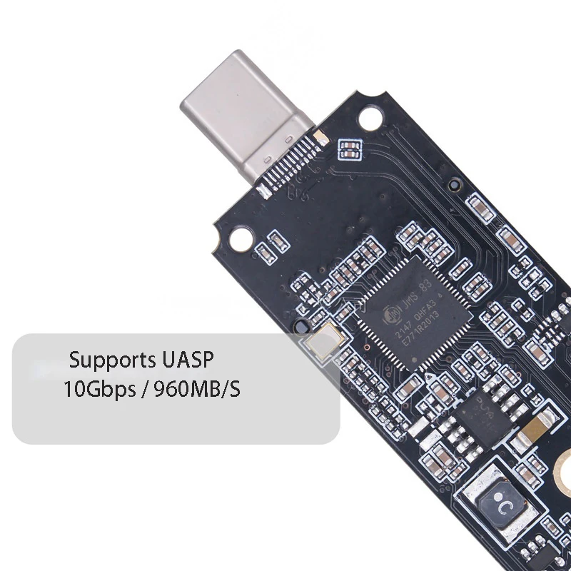 Disco duro M.2 NVME a USB 3,1, tarjeta convertidora, disco duro SSD a tipo C tipo A, adaptador extensible, tarjeta de expansión M.2 NVME - imagen 4
