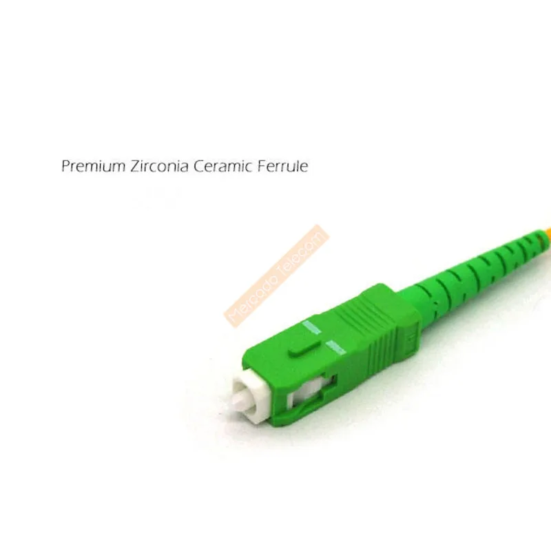 Cable de conexión de fibra óptica, accesorio Simplex G652D de un solo modo, SC, APC y UPC, 1M, 3,0mm o 2,0mm, 50 piezas - imagen 2