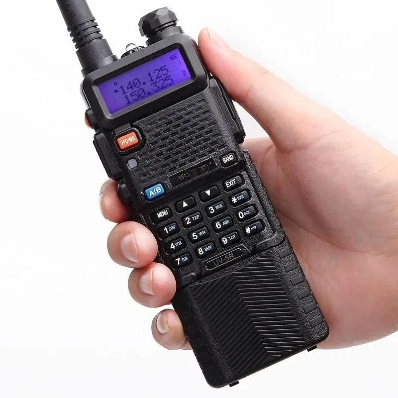 Compatible con BaoFeng UV-5R Plus 7,4 V 3800mAh batería recargable UV5RA accesorios de Radio BL-5 batería de Walkie Talkie extendida - imagen 4